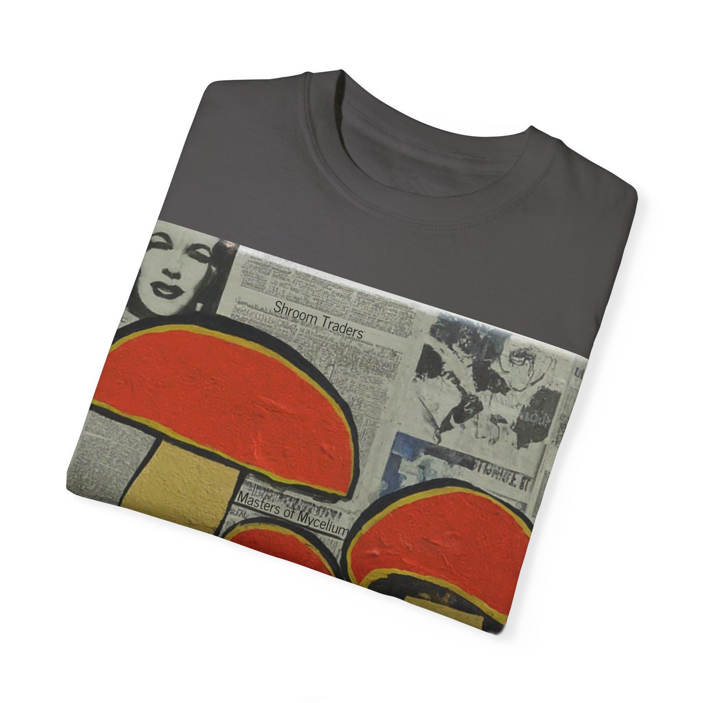 Shroom Traders "Retro" Unisex Garment-Dyed T-shirt