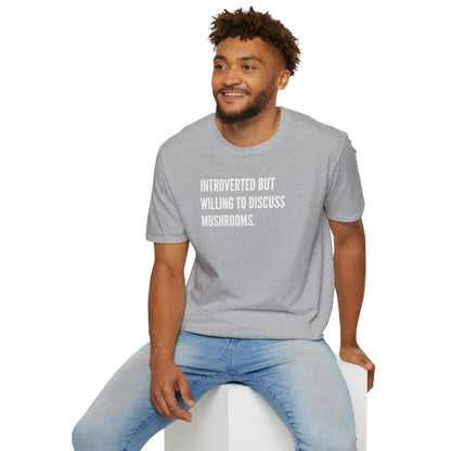 Shroom Traders "Introverted"  Softstyle T-Shirt