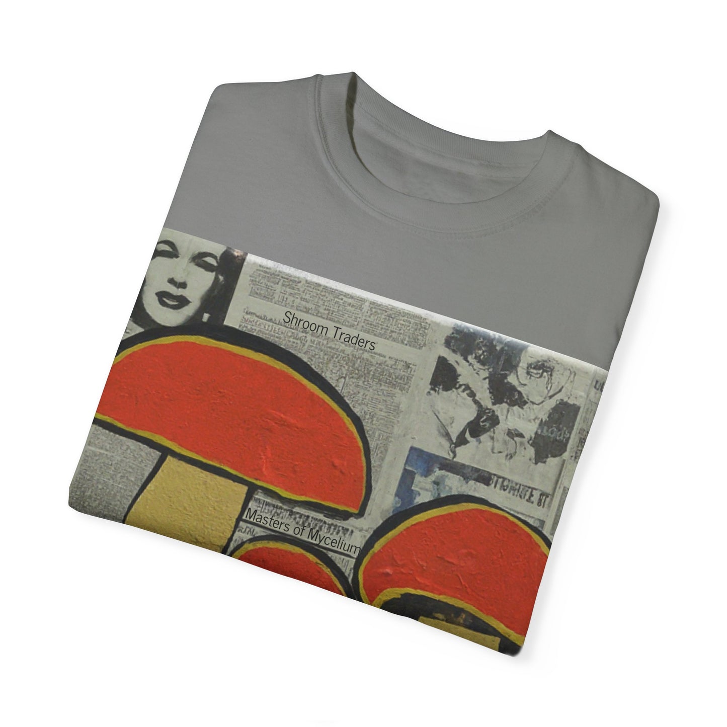 Shroom Traders "Retro" Unisex Garment-Dyed T-shirt