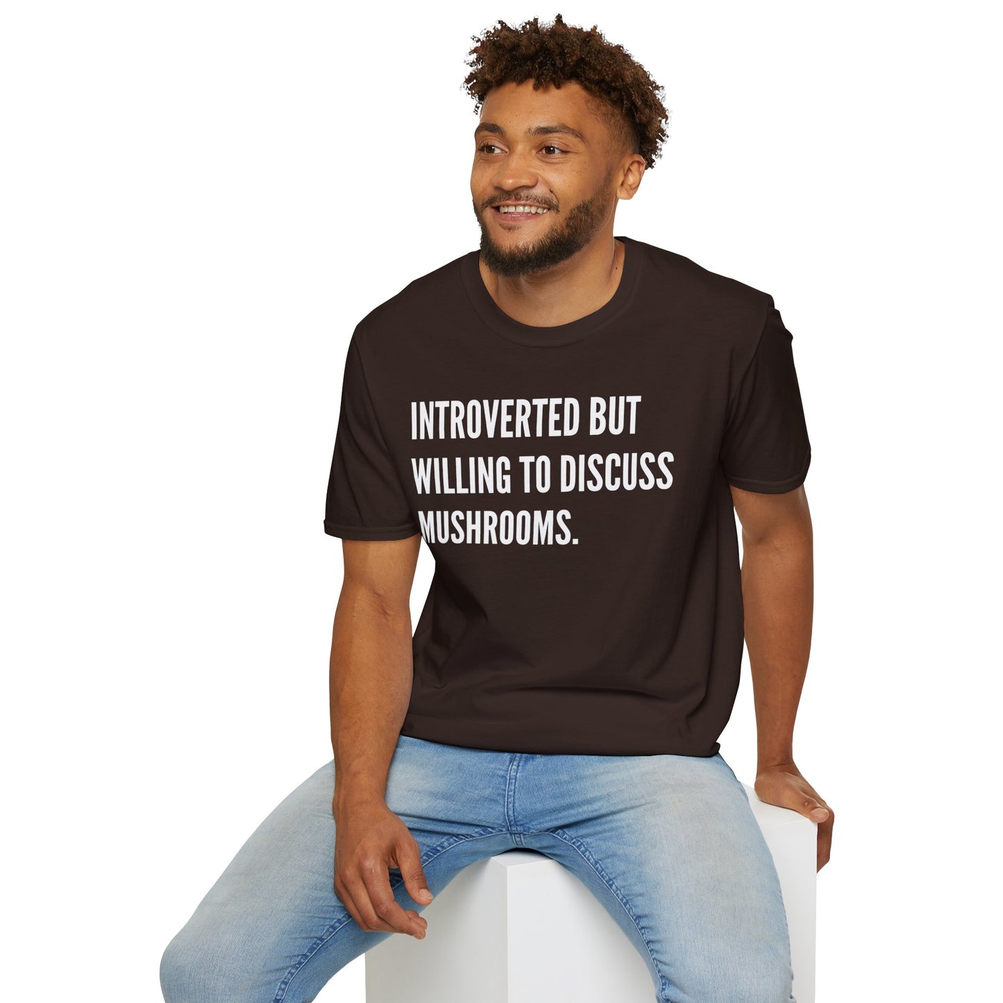 Shroom Traders "Introverted"  Softstyle T-Shirt