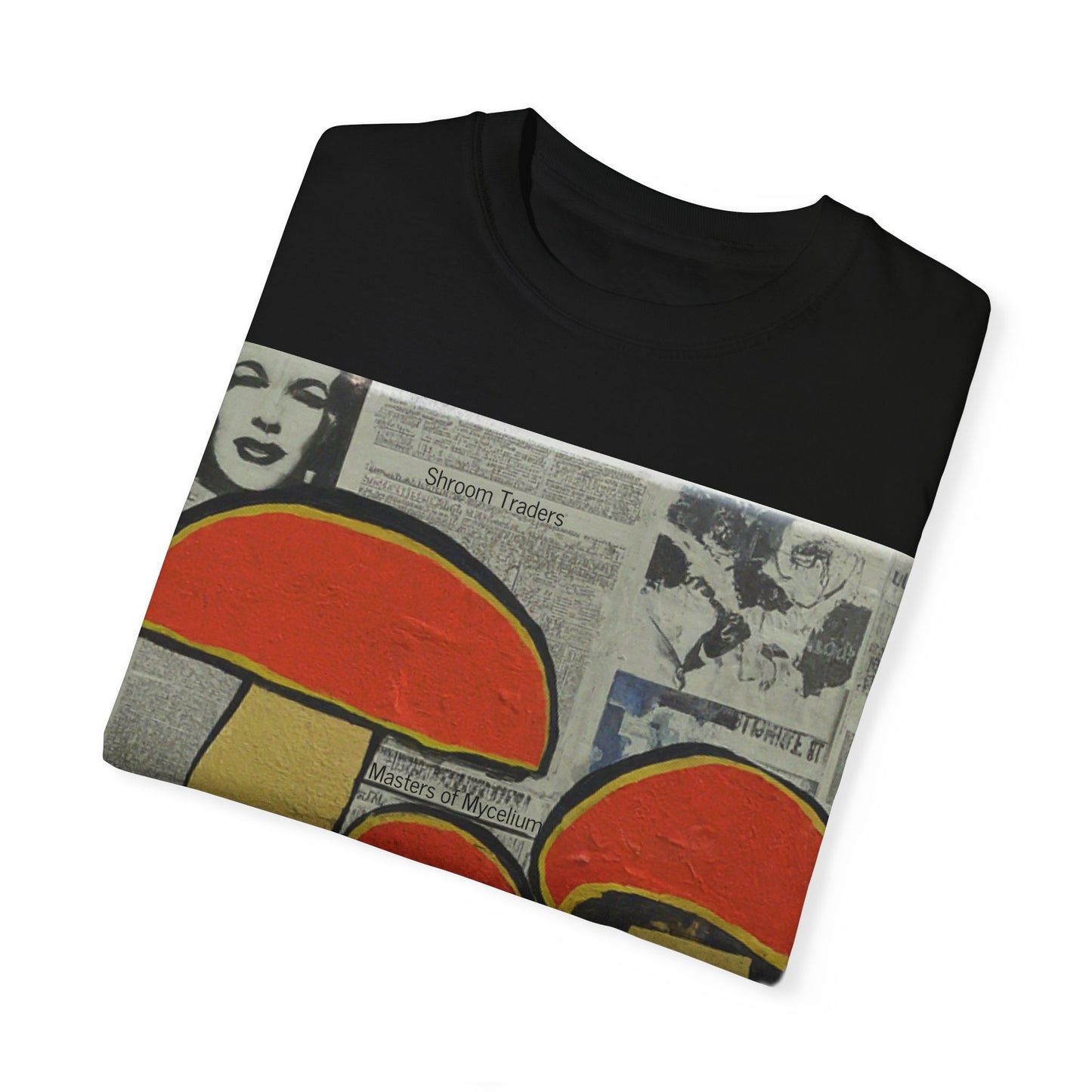 Shroom Traders "Retro" Unisex Garment-Dyed T-shirt