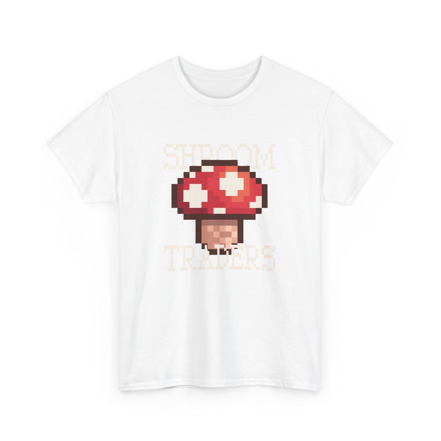 Shroom Traders "Level Up" Retro Unisex Heavy Cotton Tee