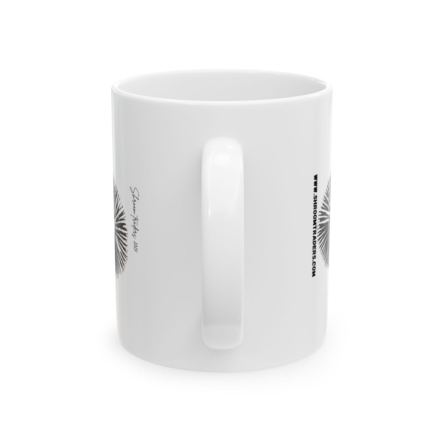 Funny Fungi Coffee Mug - "Happiness is Free, Mind Your Fungi Business" - Perfect Gift for Mushroom Lovers