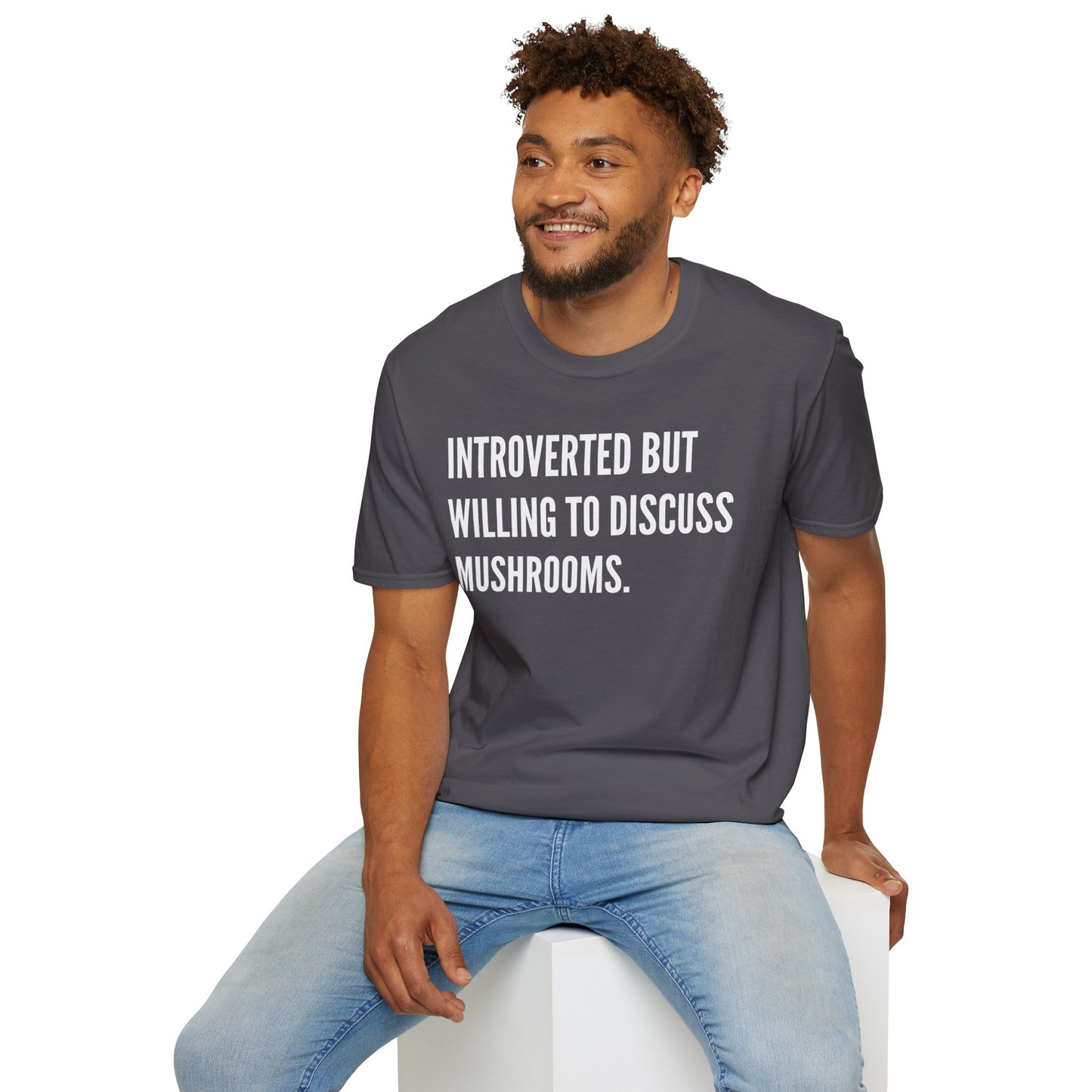 Shroom Traders "Introverted"  Softstyle T-Shirt