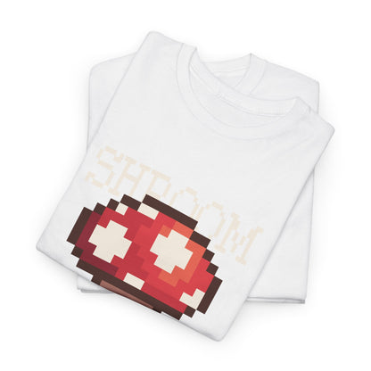 Shroom Traders "Level Up" Retro Unisex Heavy Cotton Tee