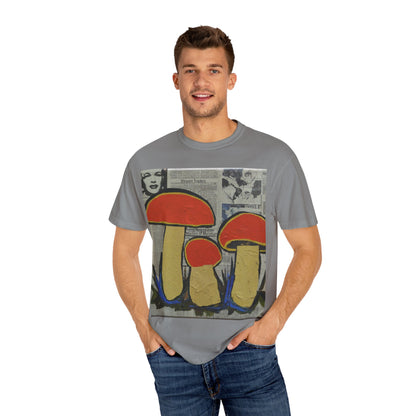 Shroom Traders "Retro" Unisex Garment-Dyed T-shirt