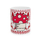 Shroom Traders Festive Mushroom Ceramic Mug - 'An Attempt Was Made' | Naughty or Nice Holiday Cup