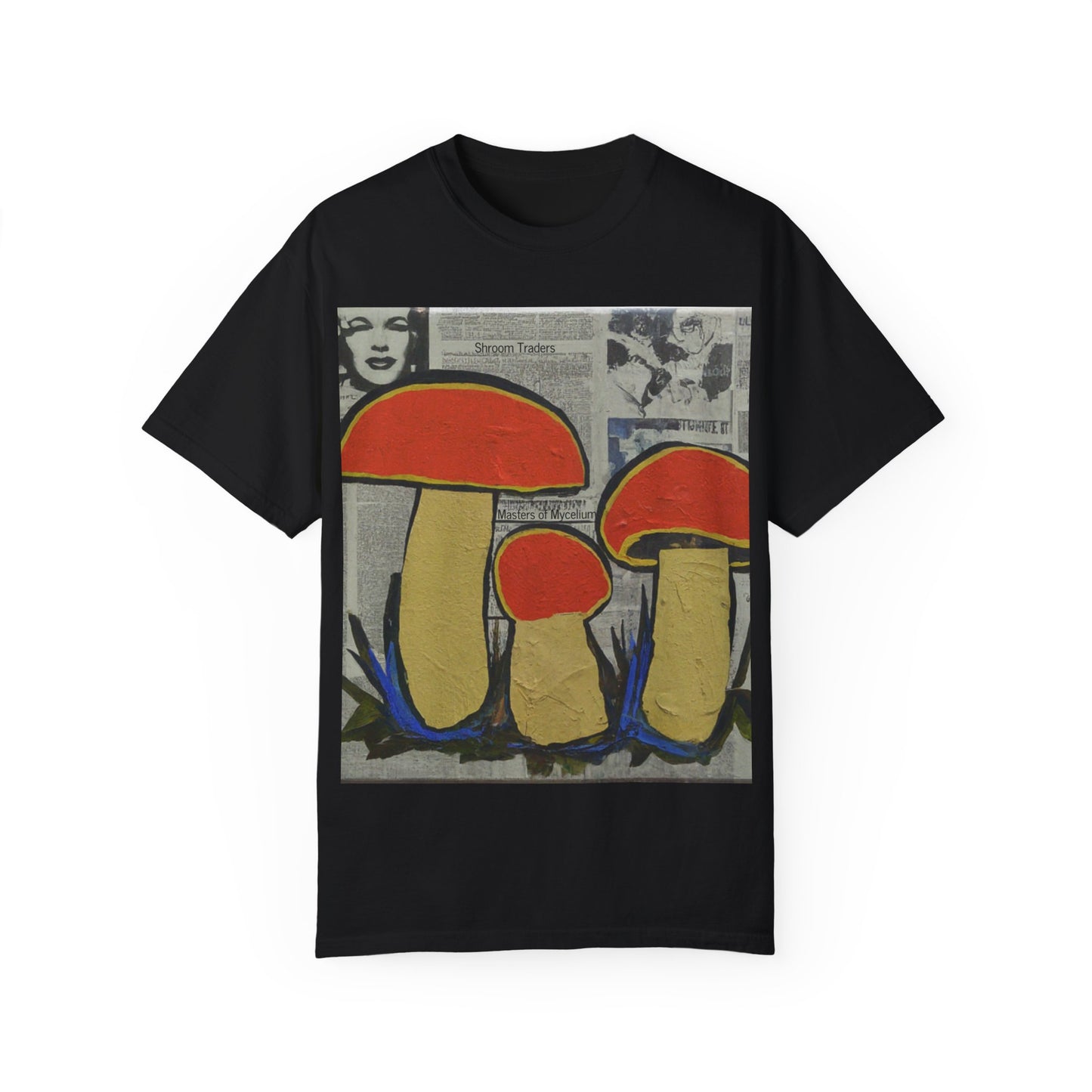 Shroom Traders "Retro" Unisex Garment-Dyed T-shirt