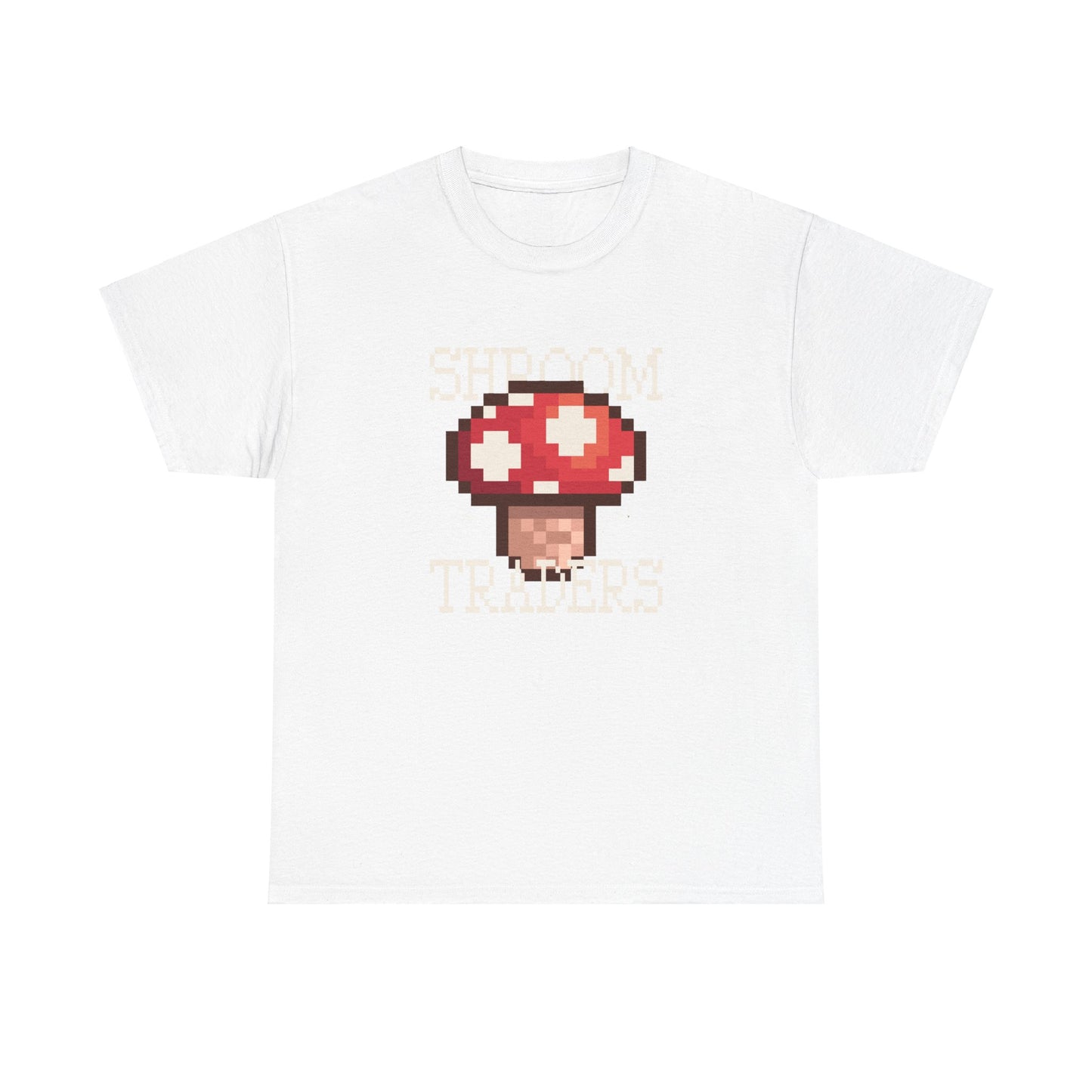 Shroom Traders "Level Up" Retro Unisex Heavy Cotton Tee