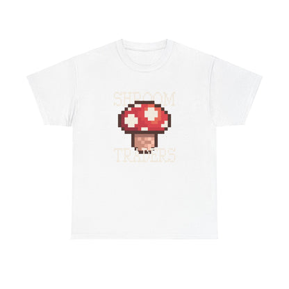 Shroom Traders "Level Up" Retro Unisex Heavy Cotton Tee