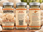 Front, side and ingredients of Lion’s Mane savory finishing seasoning